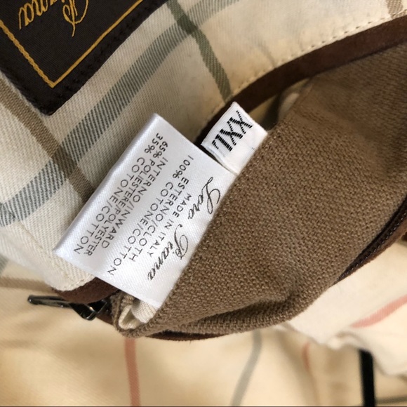 Loro Piana vest size xxl tan khaki duck vest heavy lined - Picture 9 of 16